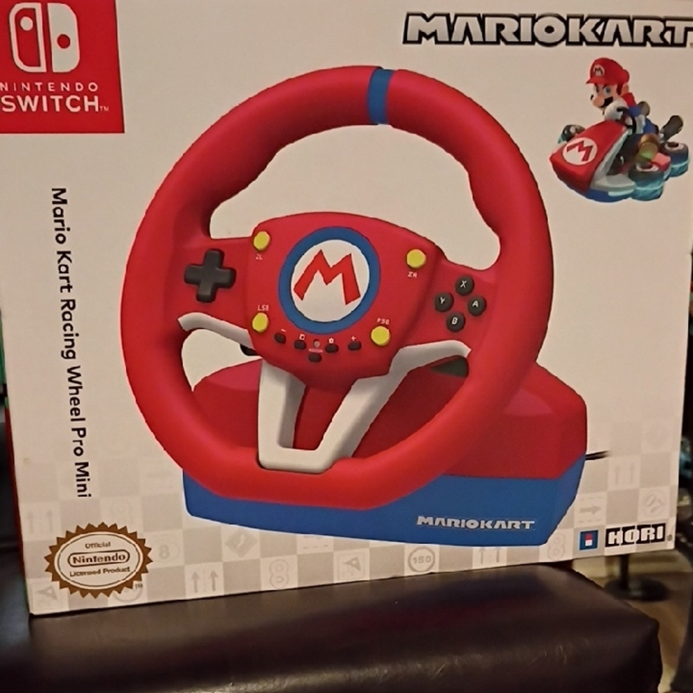 Mario Kart Racing Wheel Pro Mini for Nintendo Switch